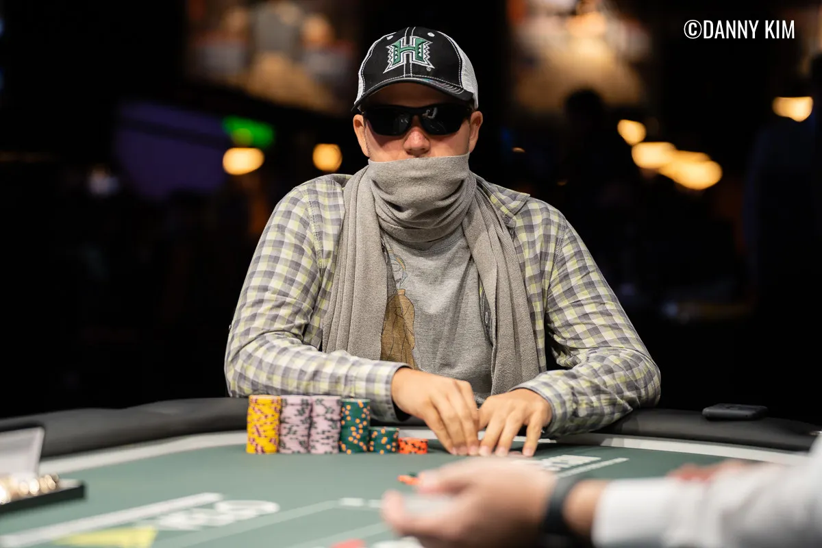 Gábor Szabó at the World Series of Poker table